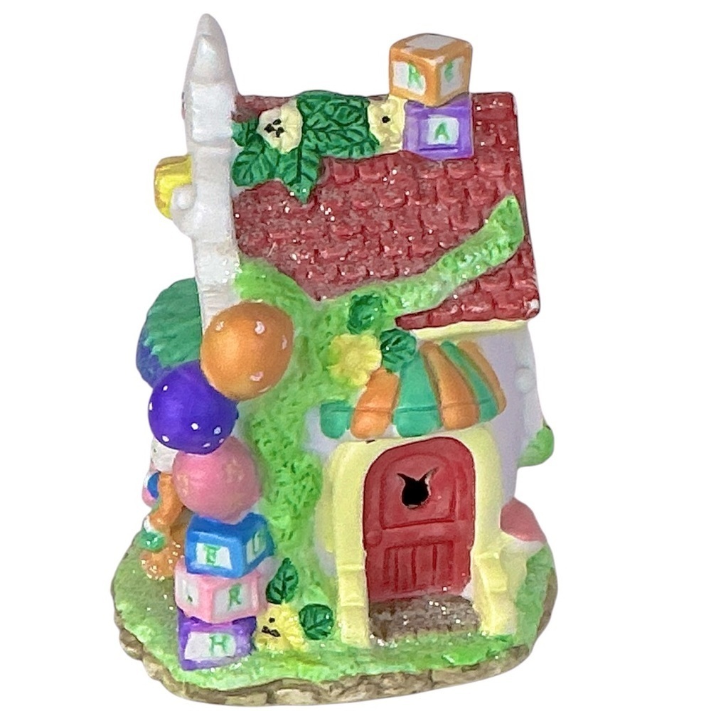 Hoppy Hollow Easter Village Toy Shop House Ceramic Vintage Collectible 2003 - Picture 7 of 16